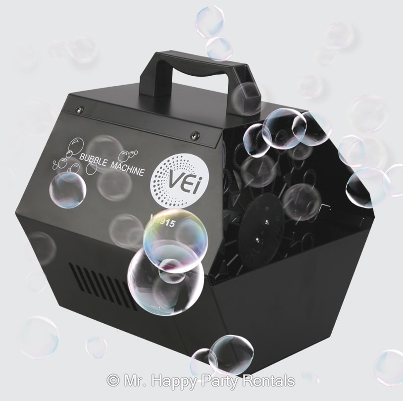Bubble/Fog Machines Best Party Rentals service in New Jersey Mr